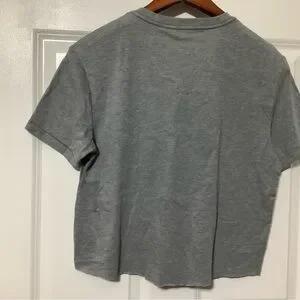 T-shirt Homme Aeropostale - Gris - Taille S - Manches Courtes - Col Rond - Occasion